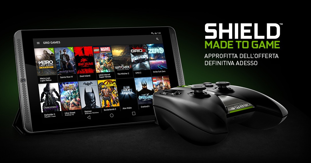 nvidia shield e controller